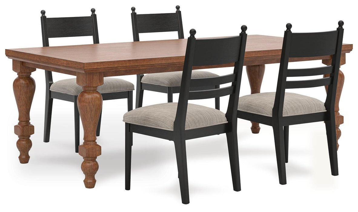Greddinton Dining Room Set - Eclectic 79 Furniture Store