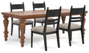 Greddinton Dining Room Set - Eclectic 79 Furniture Store