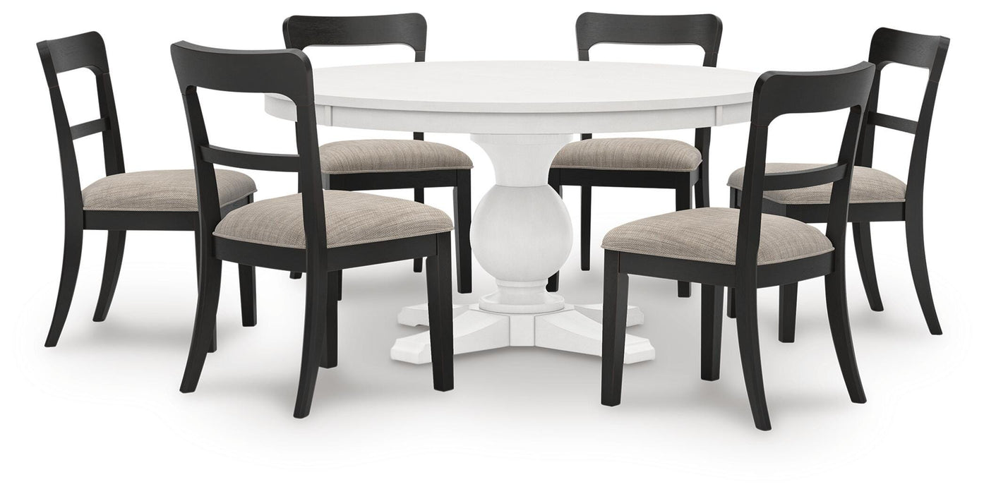 Greddinton Dining Room Set - Eclectic 79 Furniture Store