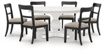 Greddinton Dining Room Set - Eclectic 79 Furniture Store