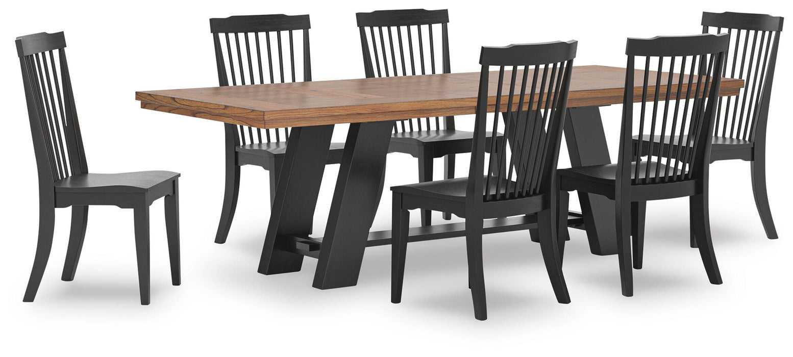 Greddinton Dining Room Set - Eclectic 79 Furniture Store