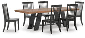 Greddinton Dining Room Set - Eclectic 79 Furniture Store
