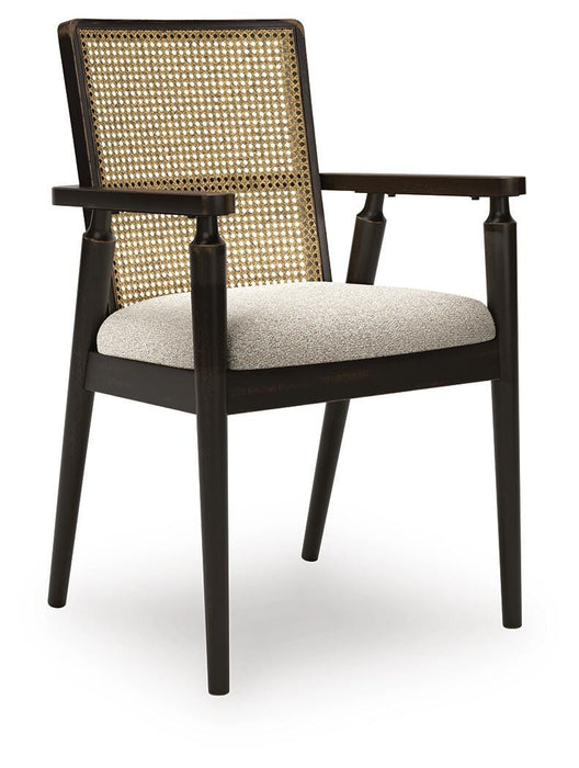 Galliden Dining Arm Chair - Eclectic 79 Furniture Store