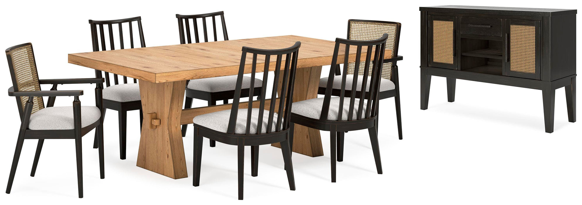 Galliden Dining Room Set - Eclectic 79 Furniture Store