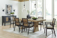 Galliden Dining Arm Chair - Eclectic 79 Furniture Store