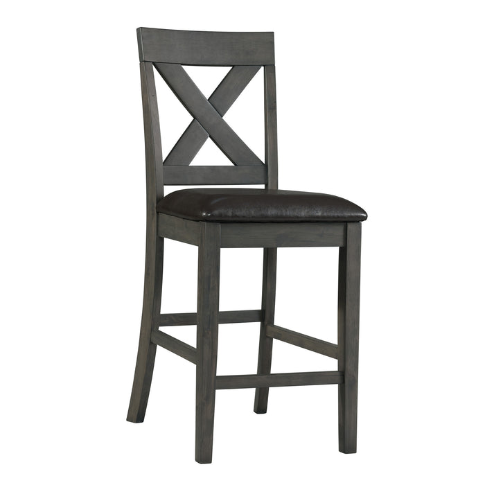 Alex 60" 7Pc Counter Dining Set - Eclectic 79 Furniture Store