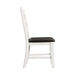 Martin 6 Pc Dining set (Table+ 4 + Bench) (Dark Brown Top - White Base) - Eclectic 79 Furniture Store