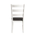 Martin 6 Pc Dining set (Table+ 4 + Bench) (Dark Brown Top - White Base) - Eclectic 79 Furniture Store