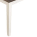 Martin 6 Pc Dining set (Table+ 4 + Bench) (Dark Brown Top - White Base) - Eclectic 79 Furniture Store