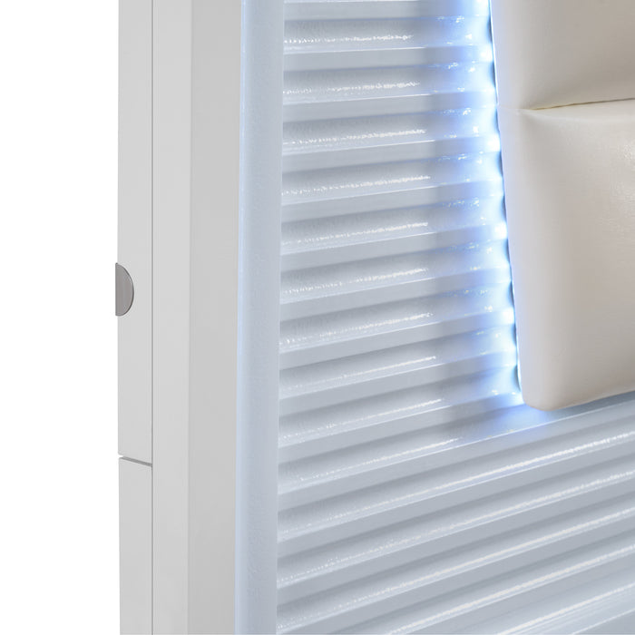 Denmark UPH Bedroom Set with Lights