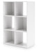 Onita Six Cube Organizer - Eclectic 79 Furniture Store