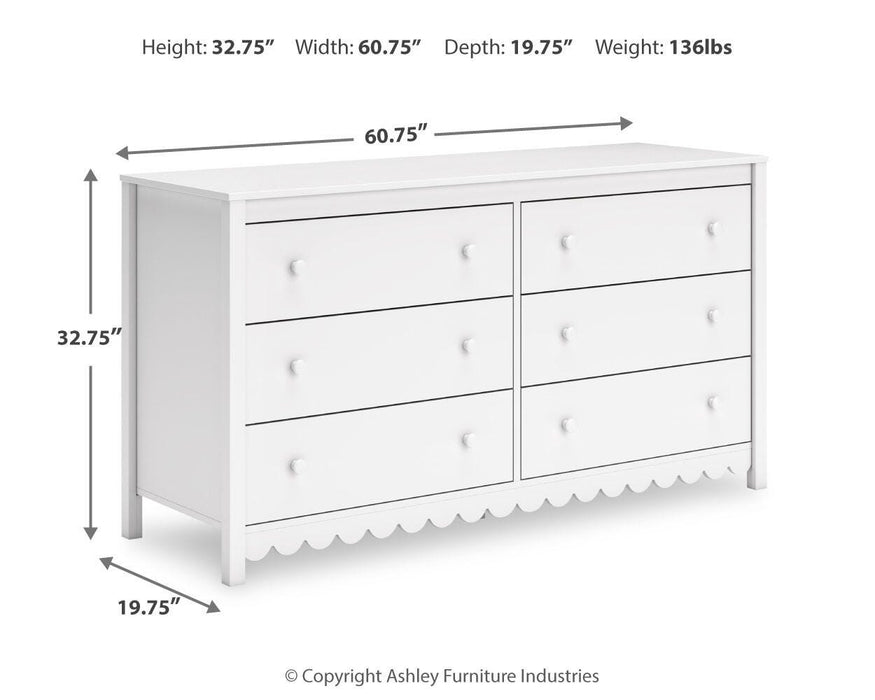 Hallityn Dresser - Eclectic 79 Furniture Store