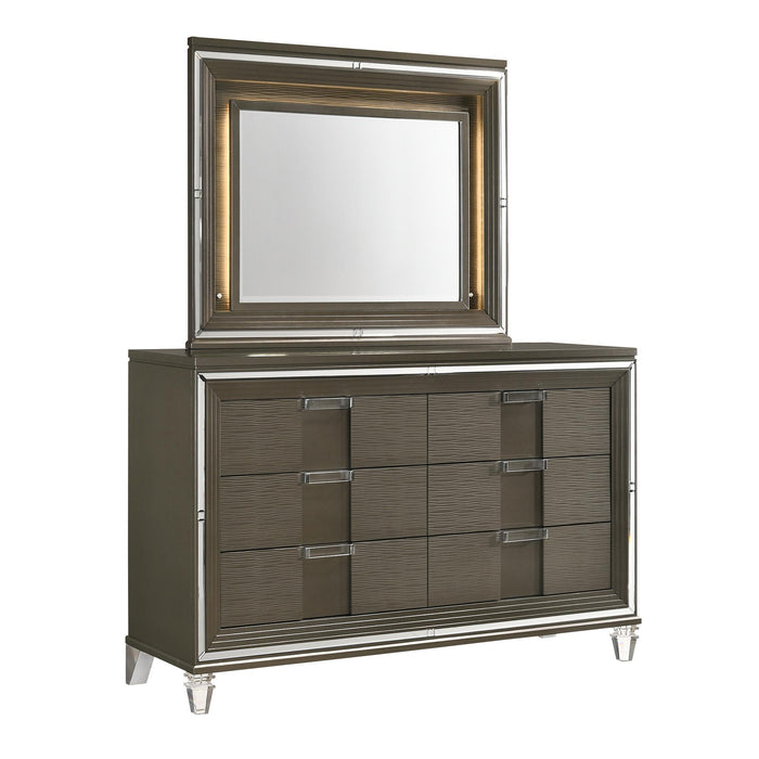 Twenty Nine 6-Drawer Dresser w/ Mood Lighting Mirror