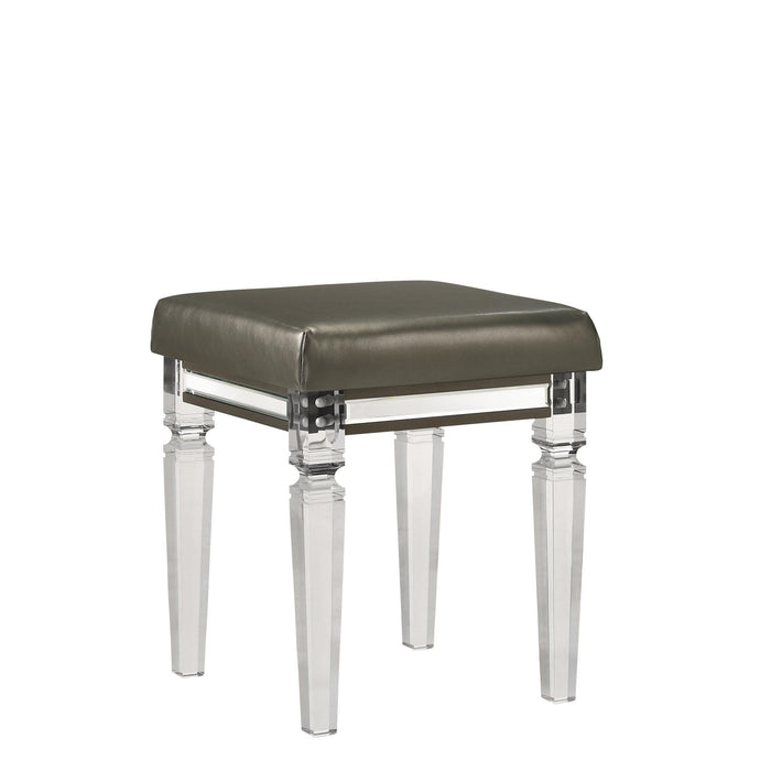 Twenty Nine Dressing Stool W/Acrylic Leg