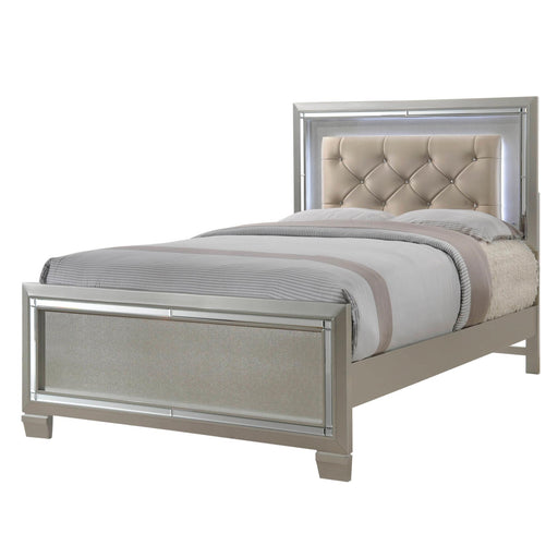 PLATINUM YOUTH FULL 5PC BEDROOM SET - Eclectic 79 Furniture Store
