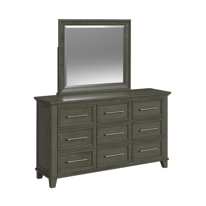 Canterbury Dresser and Mirror Set