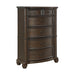 Brunswick 5-Drawer Chest in Mahogany - Eclectic 79 Furniture Store