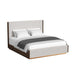 Brisbane UPH Bedroom Set with Boucle Beige and LED - Eclectic 79 Furniture Store