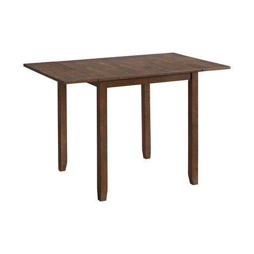 Alex 3PC Dining Set with Drop Leaf Table in Espresso - Eclectic 79 Furniture Store