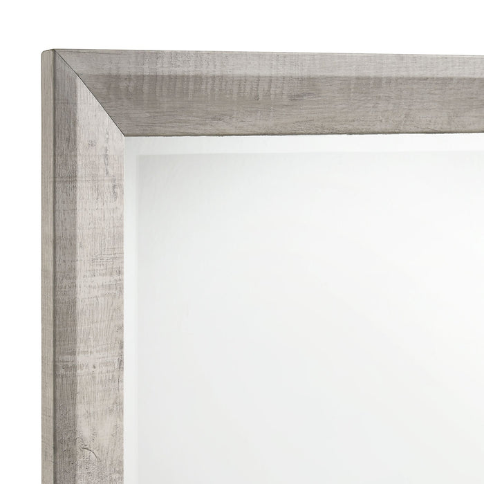 Ellen Dresser & Mirror Set White