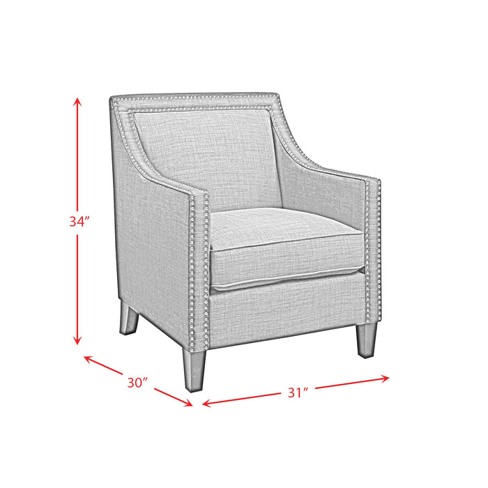 Erica 497 Chair W/Chrome Nails Heirloom Natural (ISTA 3)