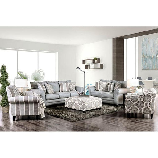 Misty Blue Gray Sofa image