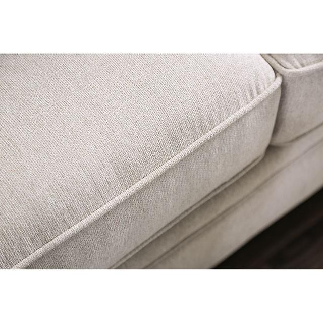 Patricia Ivory Sectional - Eclectic 79 Furniture Store