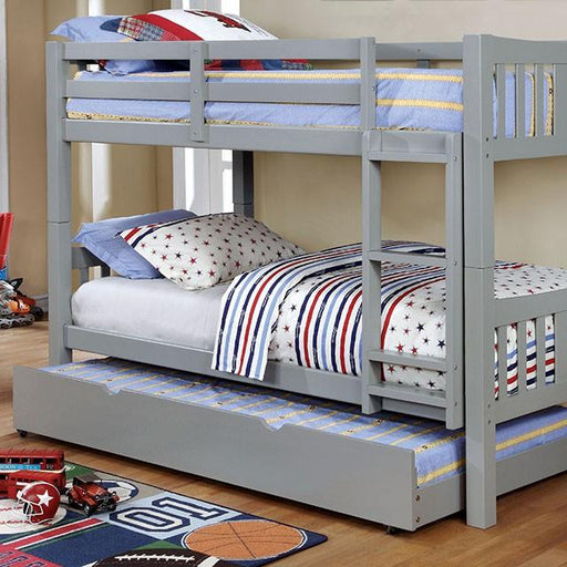 Cameron Gray Twin/Twin Bunk Bed image