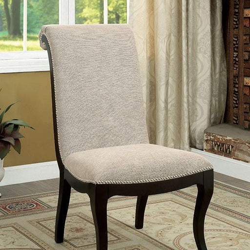 Ornette Espresso Side Chair (2/CTN) - Eclectic 79 Furniture Store