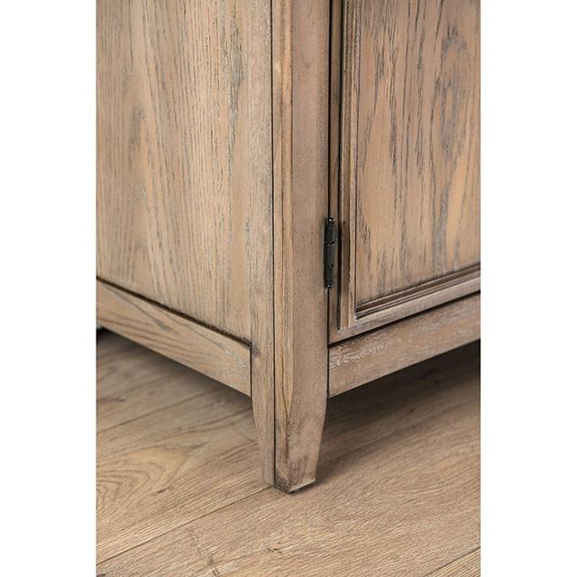 Patience Rustic Natural Tone Server - Eclectic 79 Furniture Store