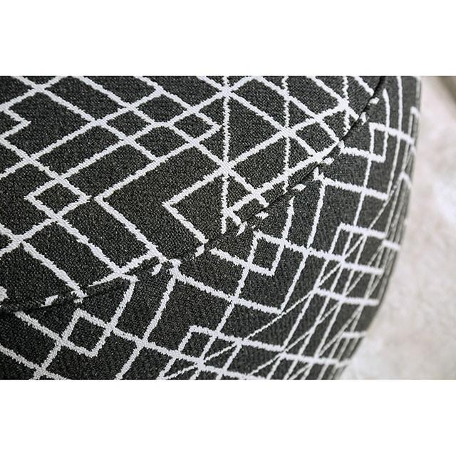 Patricia Black/Pattern Ottoman - Eclectic 79 Furniture Store