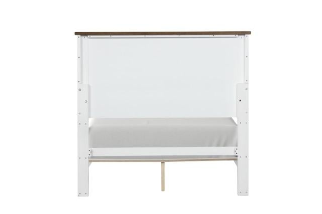 Pinetop Twin & Full Bed White & Blue