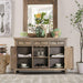 Patience Rustic Natural Tone Server - Eclectic 79 Furniture Store