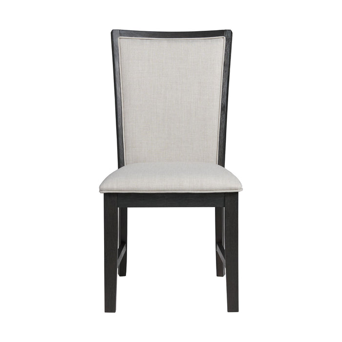 Grady Dining Slat Back Side Chair Black (2 Per Pack)