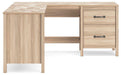 Battelle 60" Home Office Desk with Return - Eclectic 79 Furniture Store