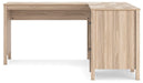 Battelle 60" Home Office Desk with Return - Eclectic 79 Furniture Store