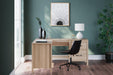 Battelle 60" Home Office Desk with Return - Eclectic 79 Furniture Store