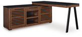 Kallari Credenza with Desk Return - Eclectic 79 Furniture Store