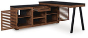 Kallari Credenza with Desk Return - Eclectic 79 Furniture Store
