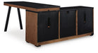 Kallari Credenza with Desk Return - Eclectic 79 Furniture Store