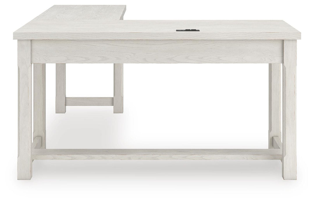 Robbinsdale L-Shaped Home Office Desk - Eclectic 79 Furniture Store