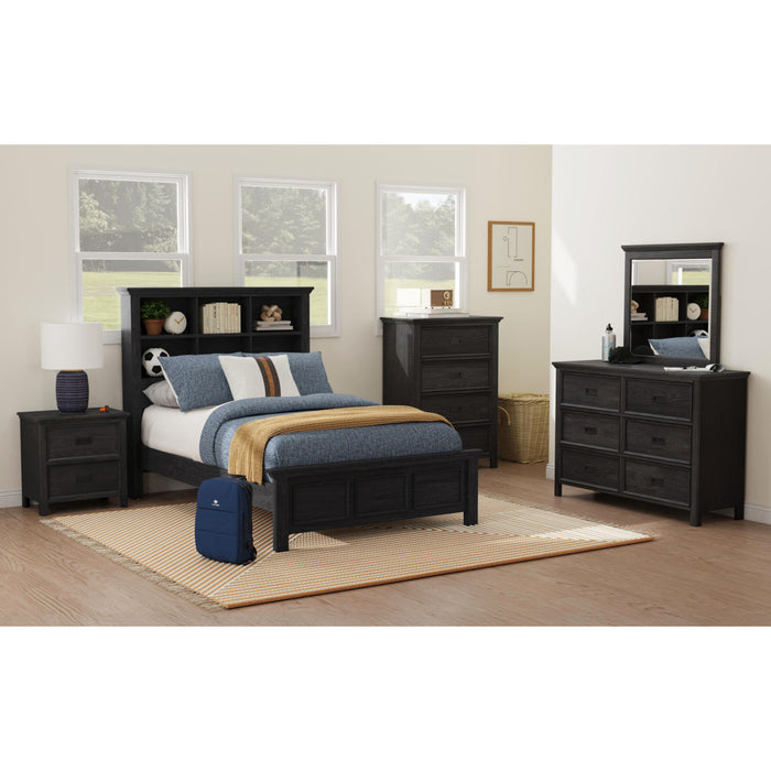 Hampton Kids Bookcase Bedroom Set