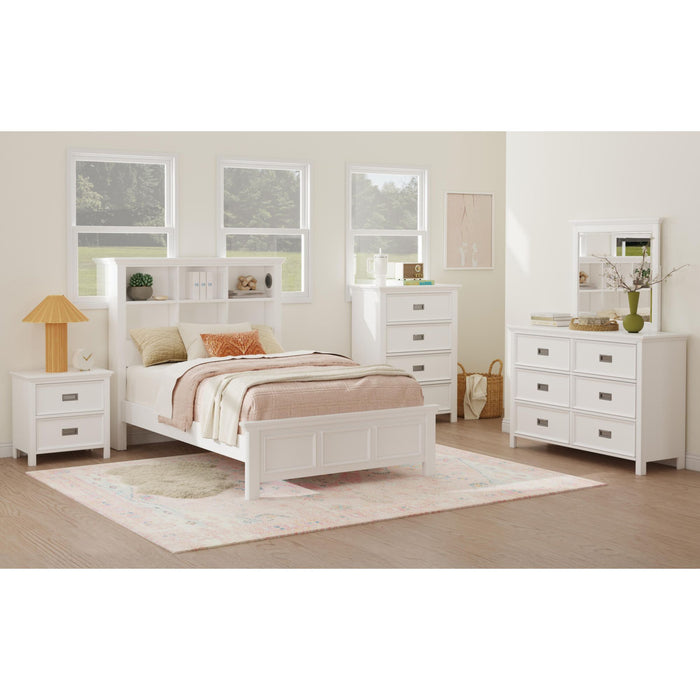 Hampton Kids Bookcase Bedroom Set
