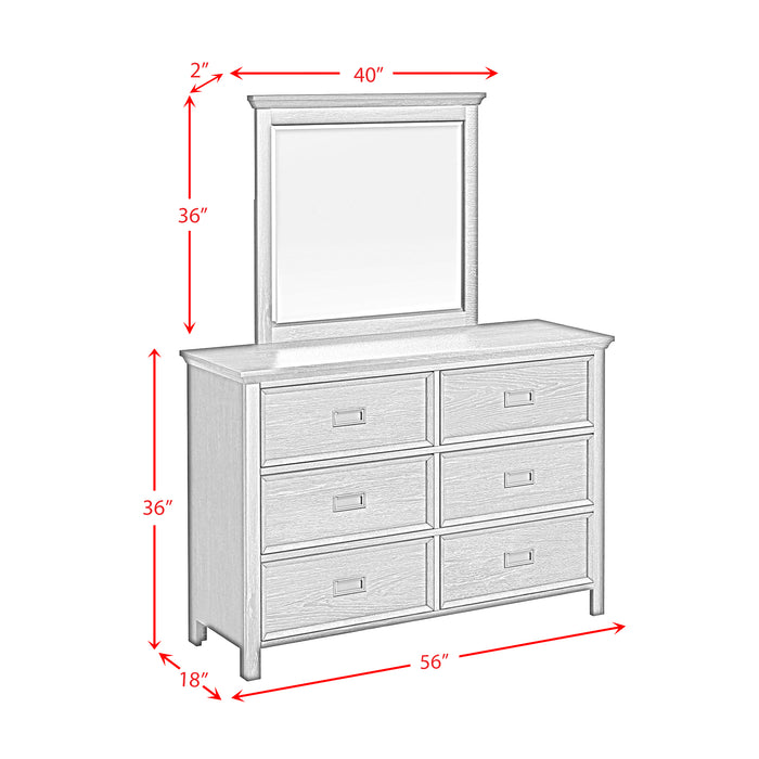 Hampton Kids Loft with Ladder and Desk with Speaker Bedroom Set