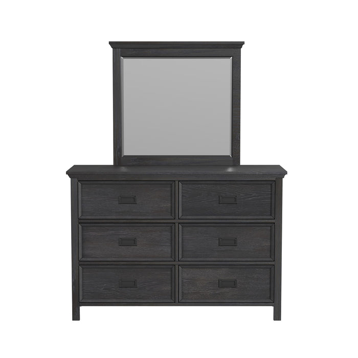 Hampton Kids Dresser and Mirror Set