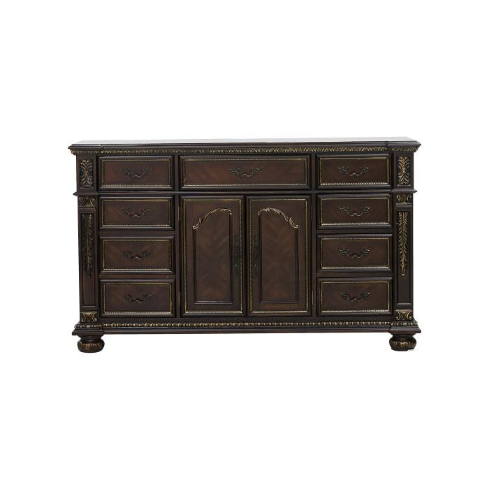 Catalonia 9 Drawer Dresser in Cherry 1824-5