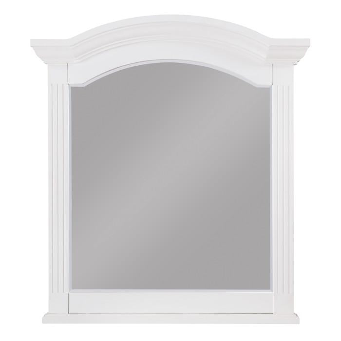 Meghan Mirror in White 2058WH-6