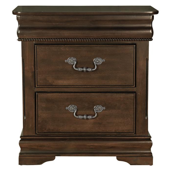 Mont Belvieu Nightstand in Dark Cherry 1869-4