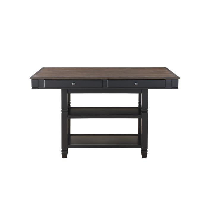 Baywater Counter Height Table in Natural and Black 5705BK-36