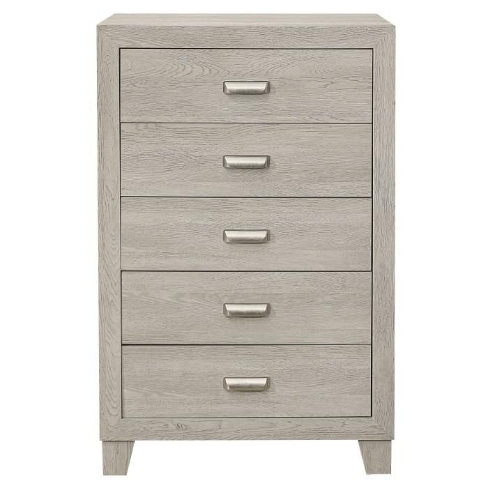 Quinby 5 Drawer Chest in Light Brown 1525-9